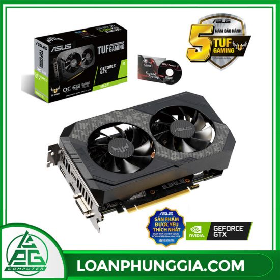 Card màn hình ASUS TUF GTX 1660Ti-O6G EVO GAMING