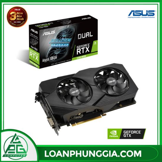 Card màn hình Asus Dual GeForce RTX 2060 Super A8G EVO V2 (DUAL-RTX2060S-A8G-EVO-V2)