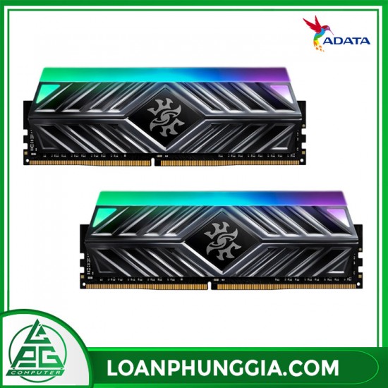 RAM Desktop Adata XPG Spectrix D41 RGB 16GB (2x8GB  3200Mhz  CL16  DDR4  AX4U32008G16A-DT41)