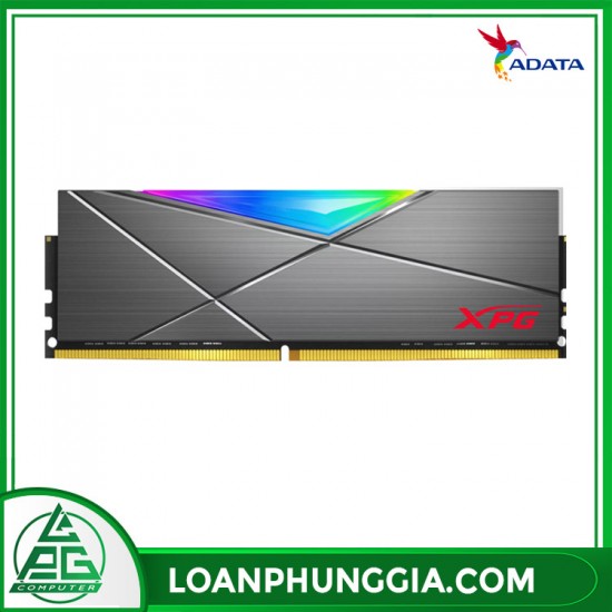 RAM Desktop Adata XPG Spectrix D50 RGB 8GB (1x8GB) DDR4 3200MHz (Gray)