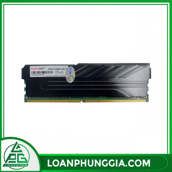 Ram DDR4 Kingbank 16Gb Bus 2666Mhz UDIM Tản Thép ( Đen )